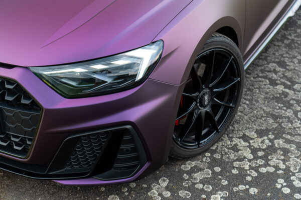 Matte Black Purple