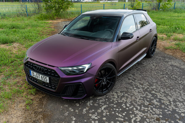 Matte Black Purple