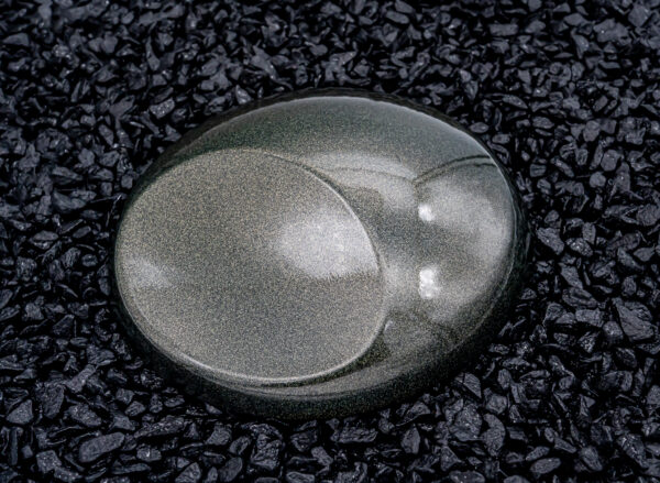 Gloss Holographic Grey Metallic