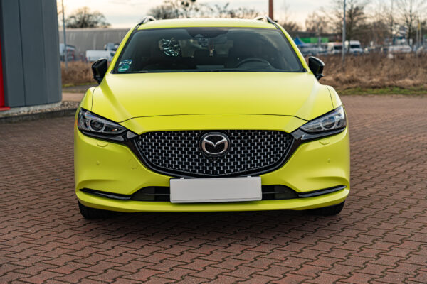 Matte Yellow Green Metallic