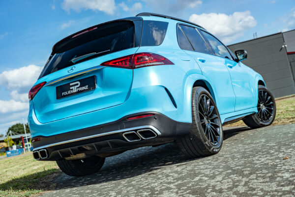 Gloss Coral Sky Blue Metallic
