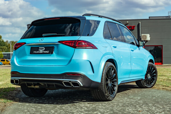 Gloss Coral Sky Blue Metallic