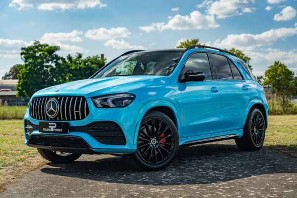Gloss Coral Sky Blue Metallic