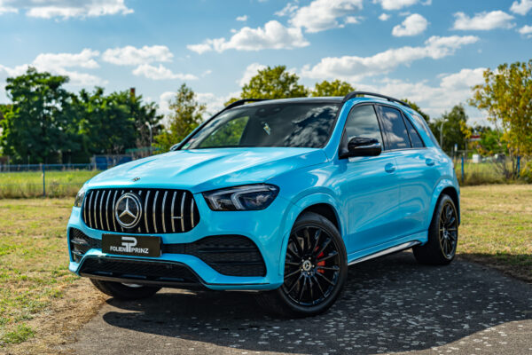 Gloss Coral Sky Blue Metallic