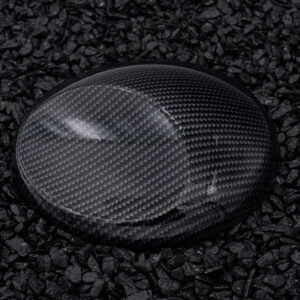 Real Silver Carbon Gloss