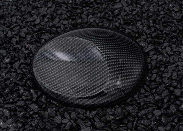 Real Silver Carbon Gloss