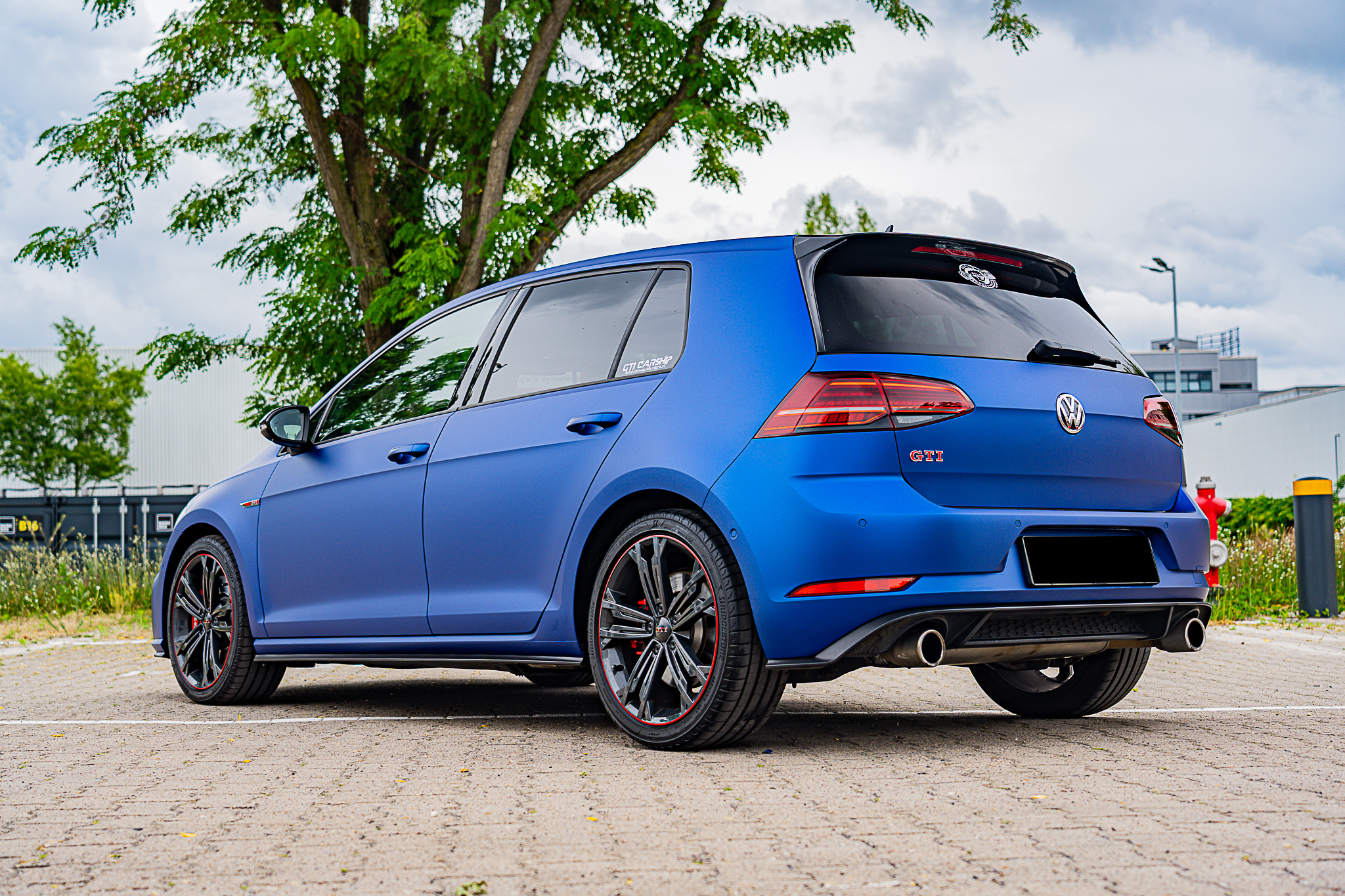 Satin Liquid Metallic Blue PPF